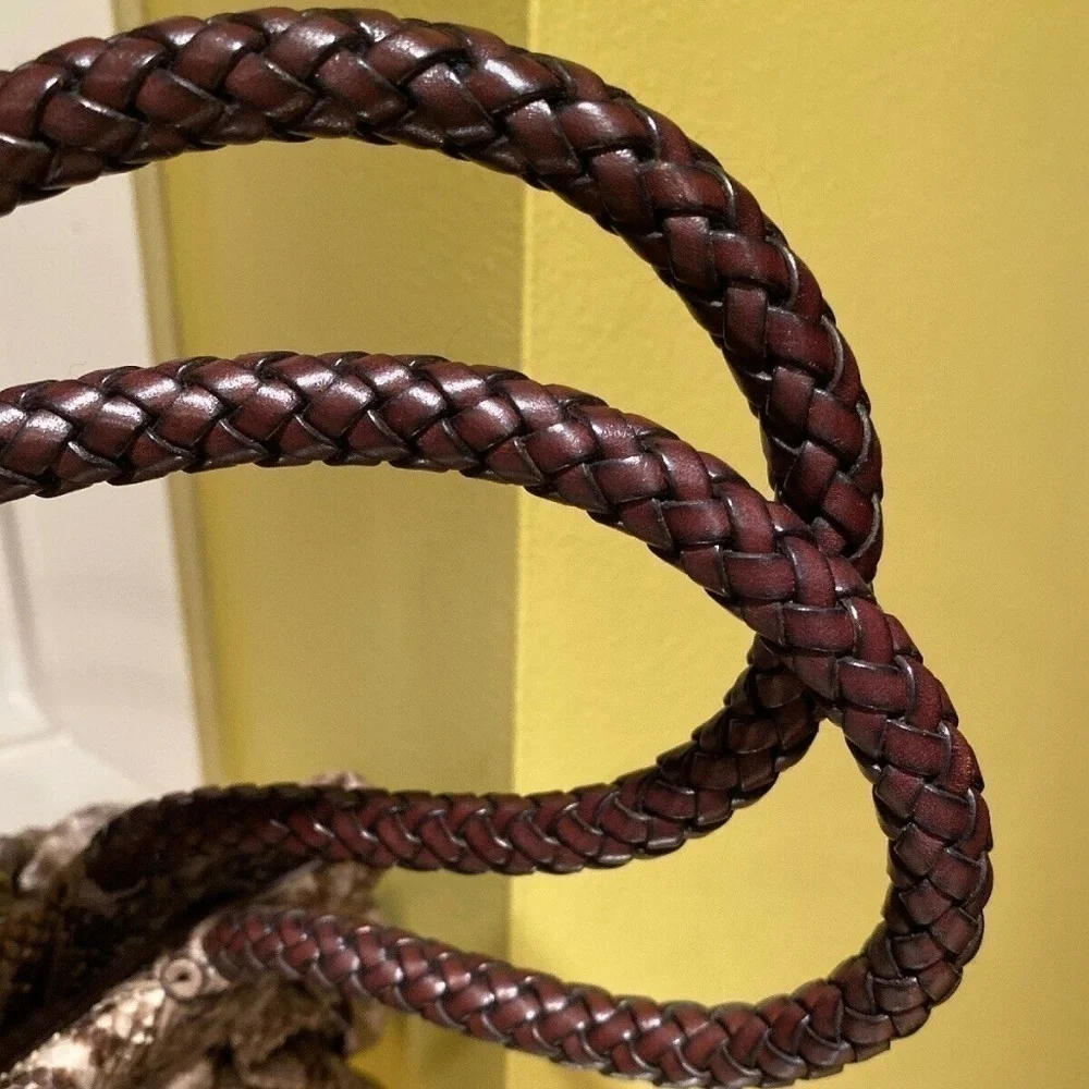 Carlos Falchi Fatto a Mano Genuine Snakeskin Bag